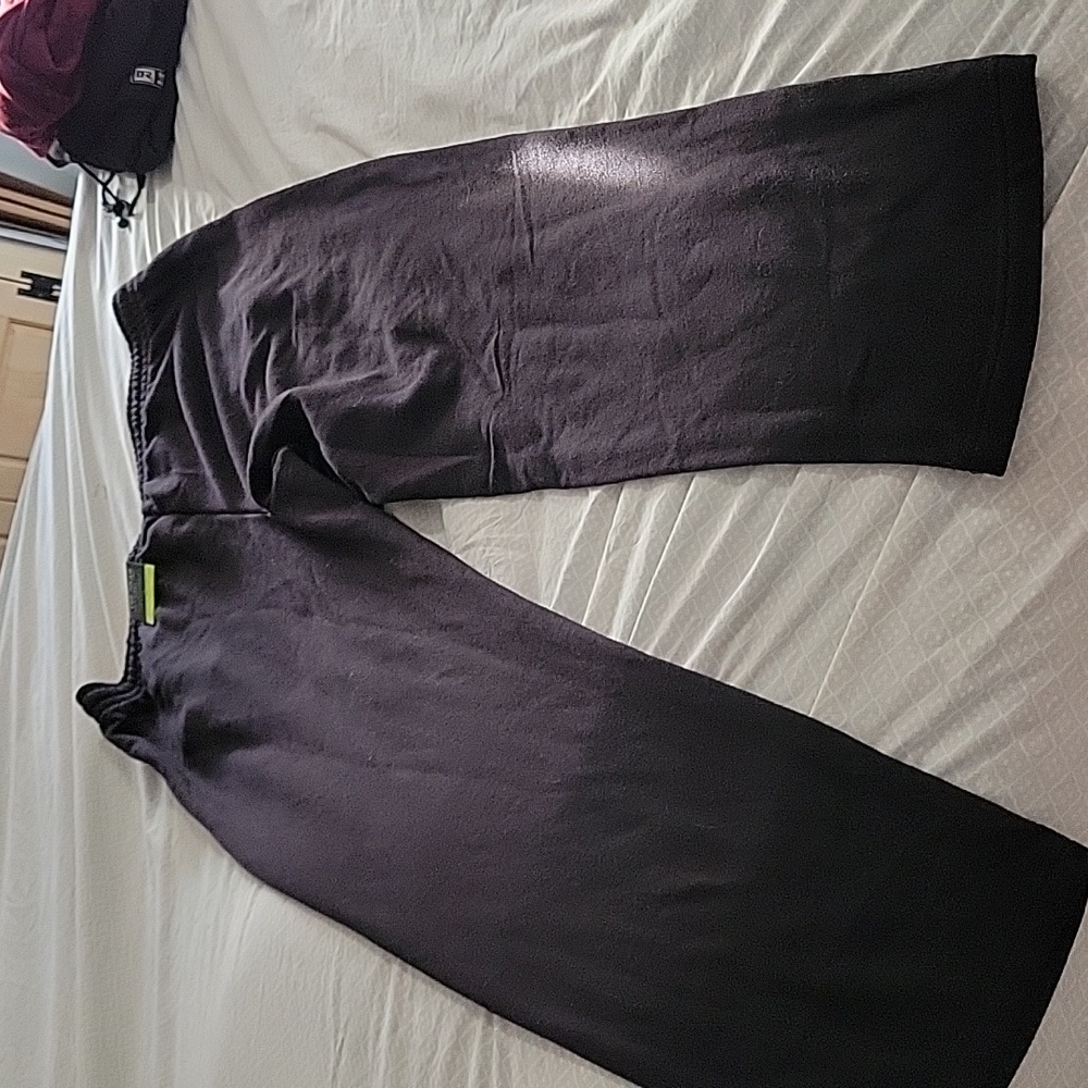Tek gear ultrasoft fleece pants Size XL black NWT